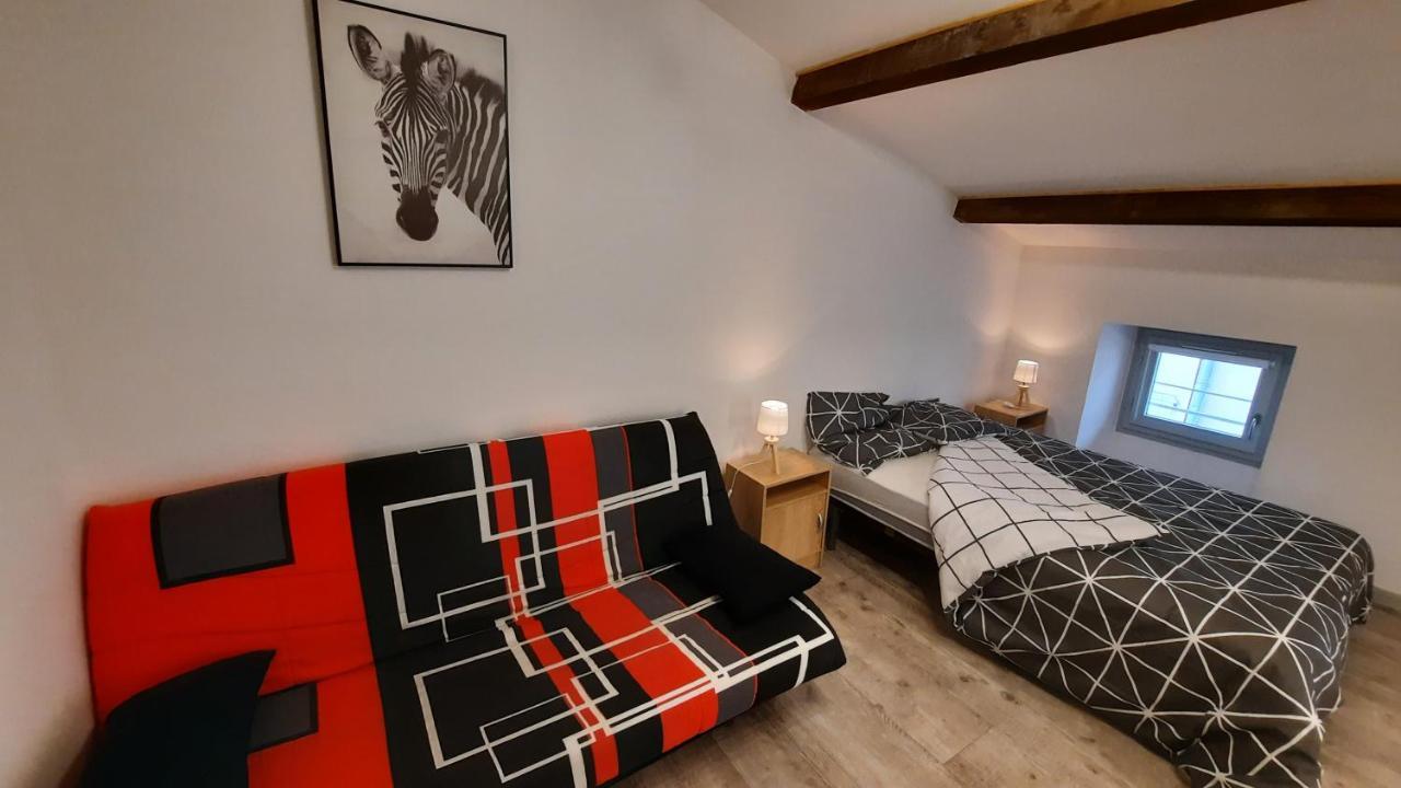 Suite 3 Pieces Chambre+Cuisine+Sdb Centre Ville Privas Exterior foto